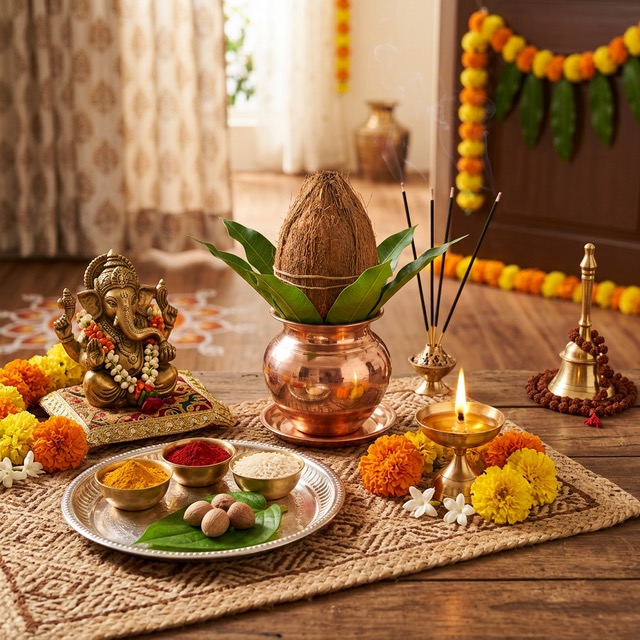 Griha Pravesh Puja Items List — Everything You Need to Gather