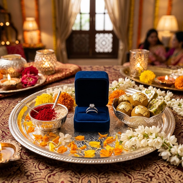 Difference Between Roka and Engagement in Indian Weddings